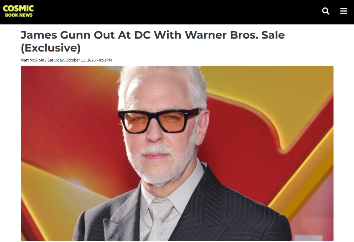 詹姆士岡恩傳遭撤換DC工作室執行長爆料惹議　外媒駁斥：「毫無根據的假新聞」