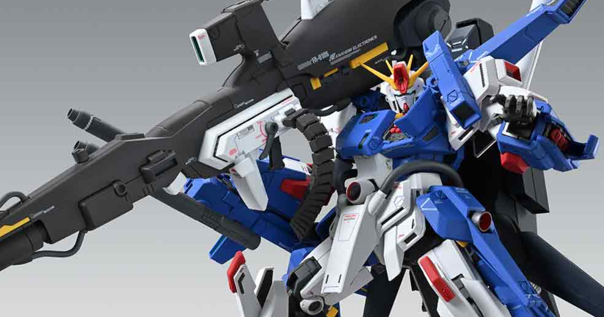 鋼普拉新作『MG 1/100 全裝甲型ZZ鋼彈 Ver. Ka』試作品首度展出！