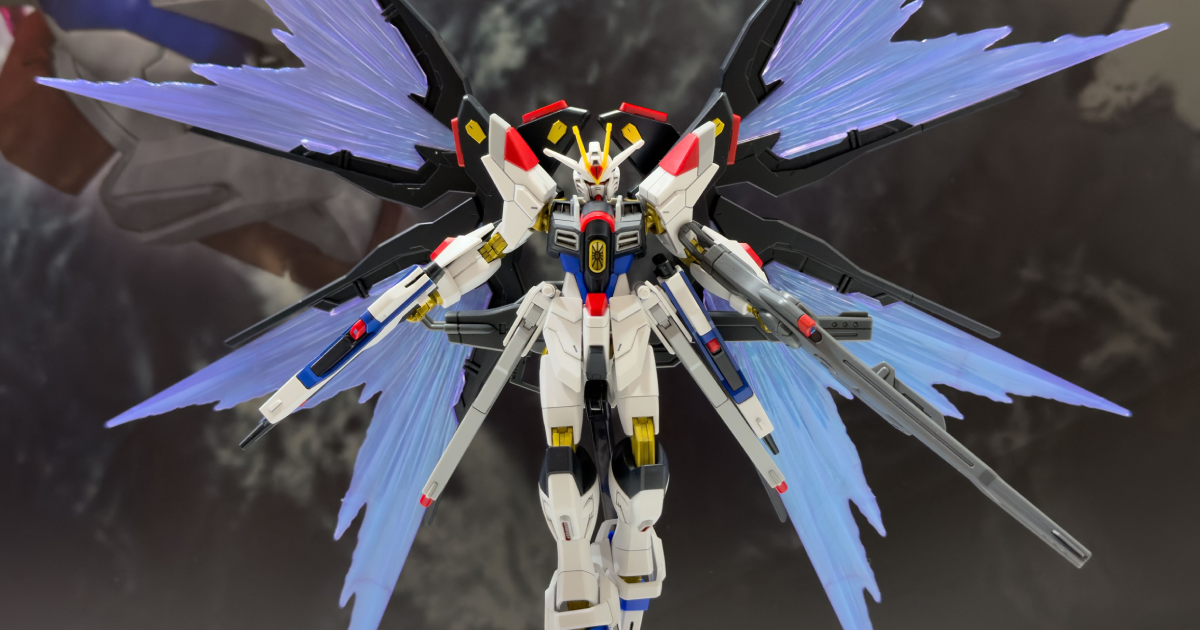 鋼彈SEED劇場版『HG 1/144 攻擊自由鋼彈貳式&光之翼特效組』將於 PB 限定販售！