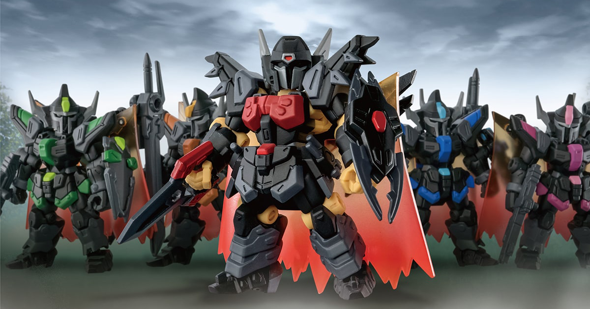  鋼彈轉蛋『MOBILE SUIT ENSEMBLE 鋼彈SEED FREEDOM 黑騎士小隊』收錄五架女王親衛隊專用機！