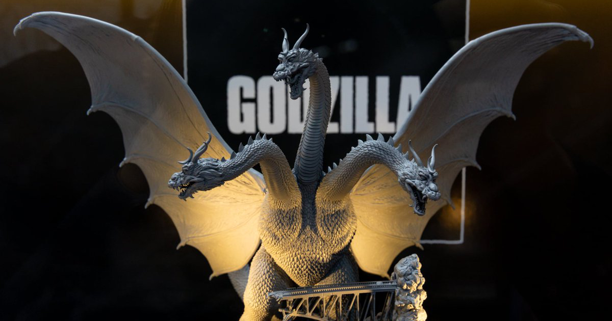 海洋堂『ARTPLA SCULPTURE WORKS 王者基多拉 Re: Imagination』原型公開  松村忍重新詮釋 1964 年初代造型！