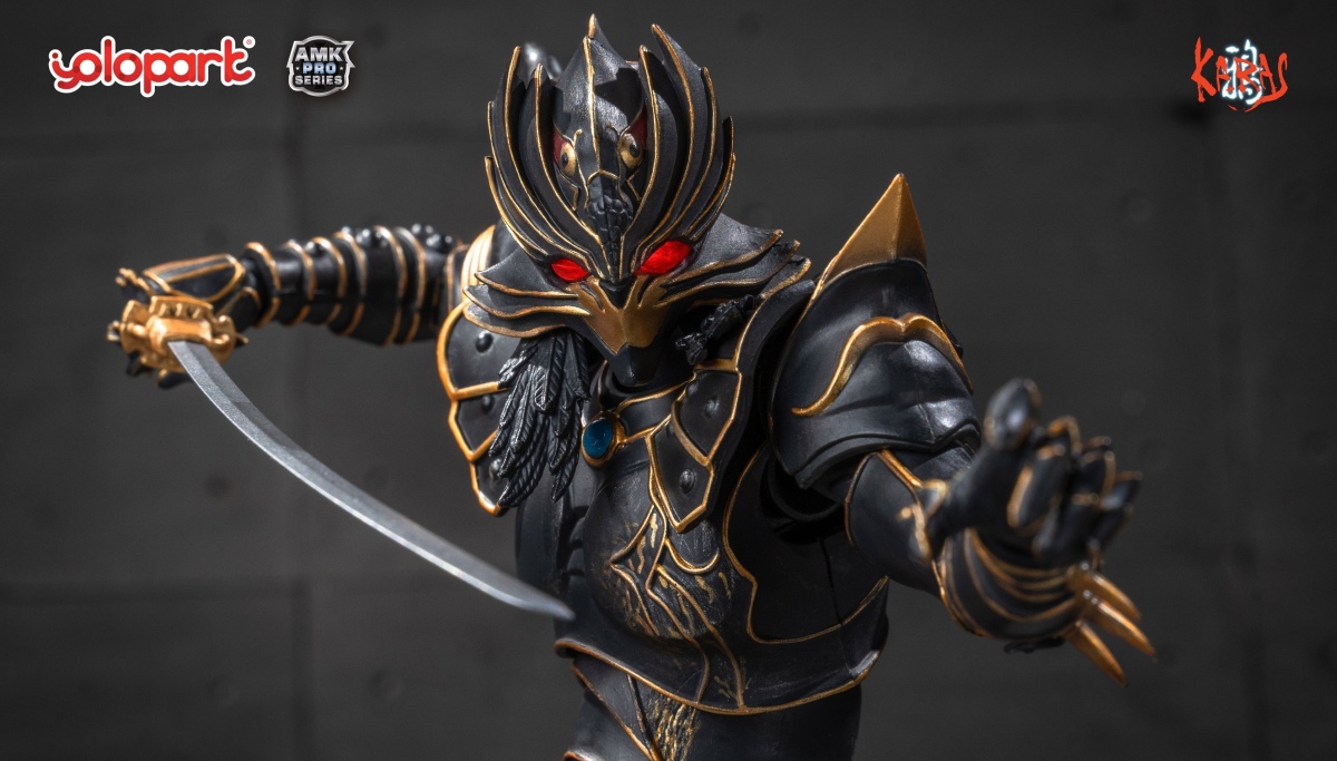 YOLOPARK「AMK PRO《鴉-KARAS-》乙羽鴉– 重生」預組裝可動模型，決戰造型魄力降臨！