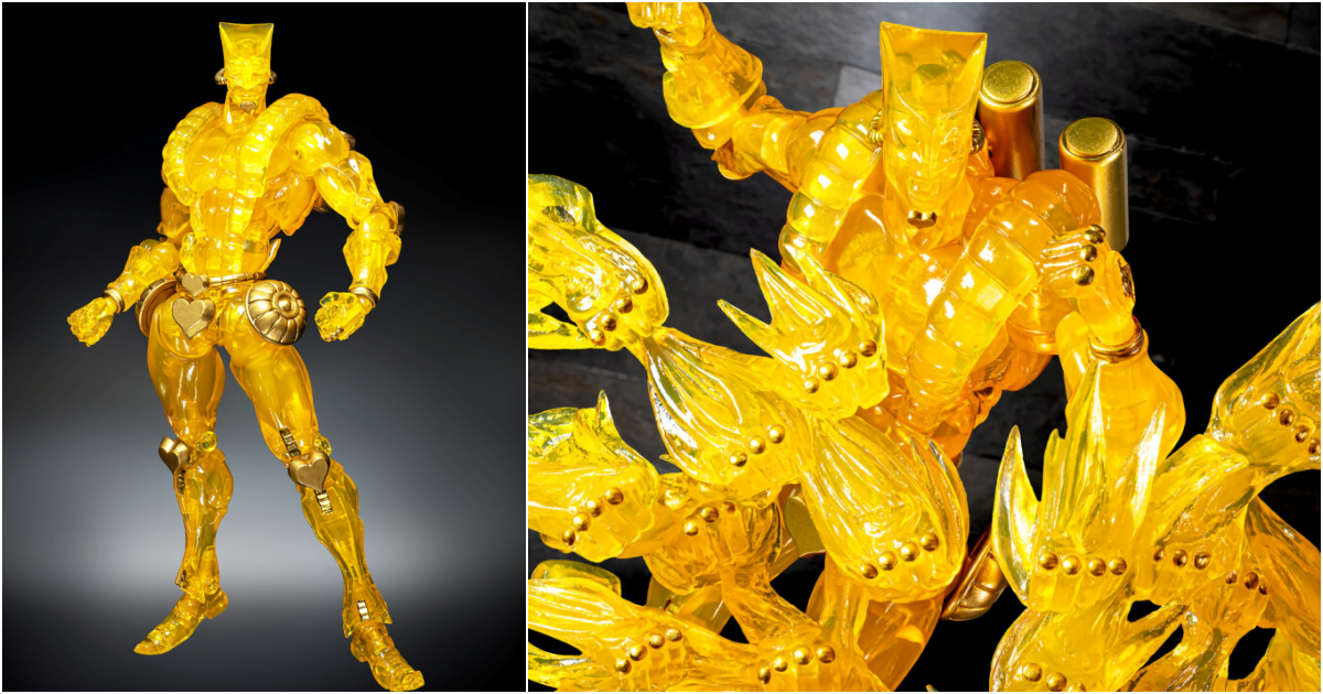 MEDICOS JOJO的奇妙冒險『超像可動 世界 Ver.CLEAR & GOLD』WF26[冬]先行抽選開跑！