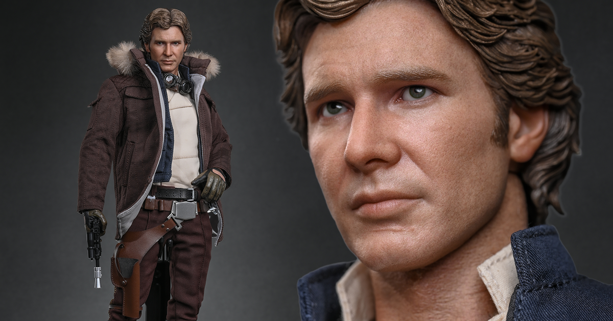 HOT TOYS《帝國大反擊》韓·索羅 1/6 比例收藏人偶 附上抵禦霍斯星球嚴寒氣候的雪衣！