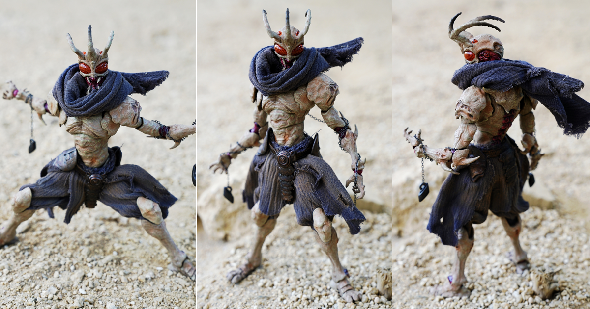 不斷進化的戰鬥生物  GiveMe5ive 1/12 虫啟系列 - 艾羅基 Airoki！