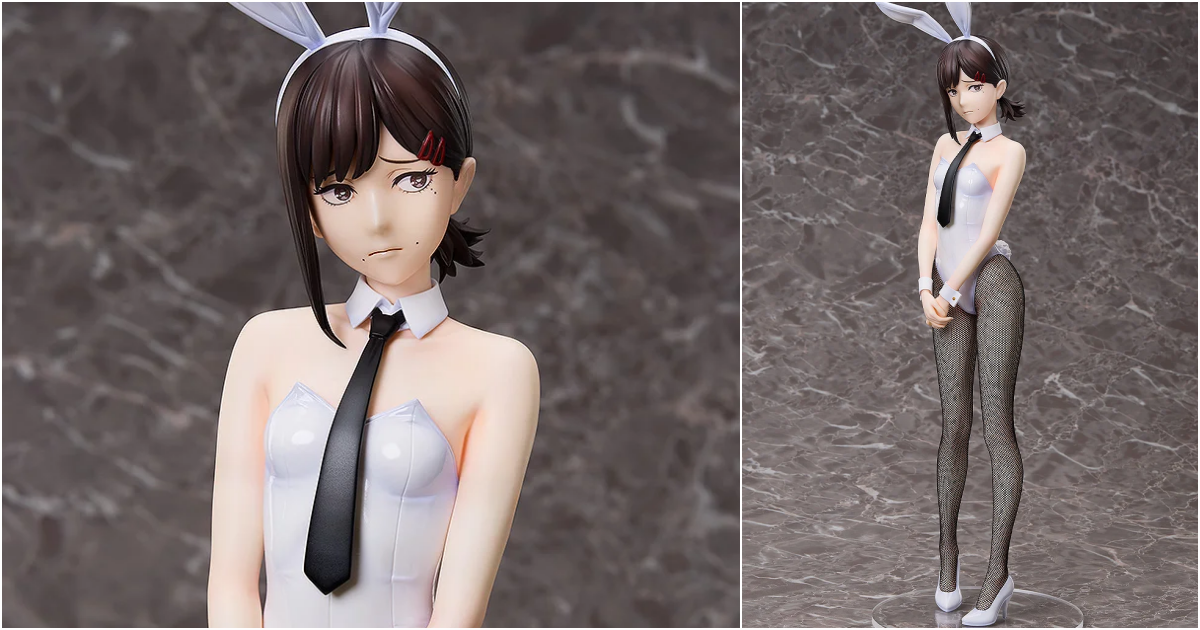 FREEing『B-style 鏈鋸人 小紅 兔女郎Ver.』1/4比例模型 缺乏自信的低調姿態可愛登場！