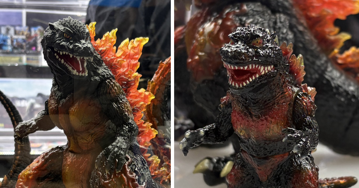 怪獸軟膠 GVA-BC再度攜手藝術家  Frog tree / PICO PICO 推出『紅蓮千禧哥吉拉』！