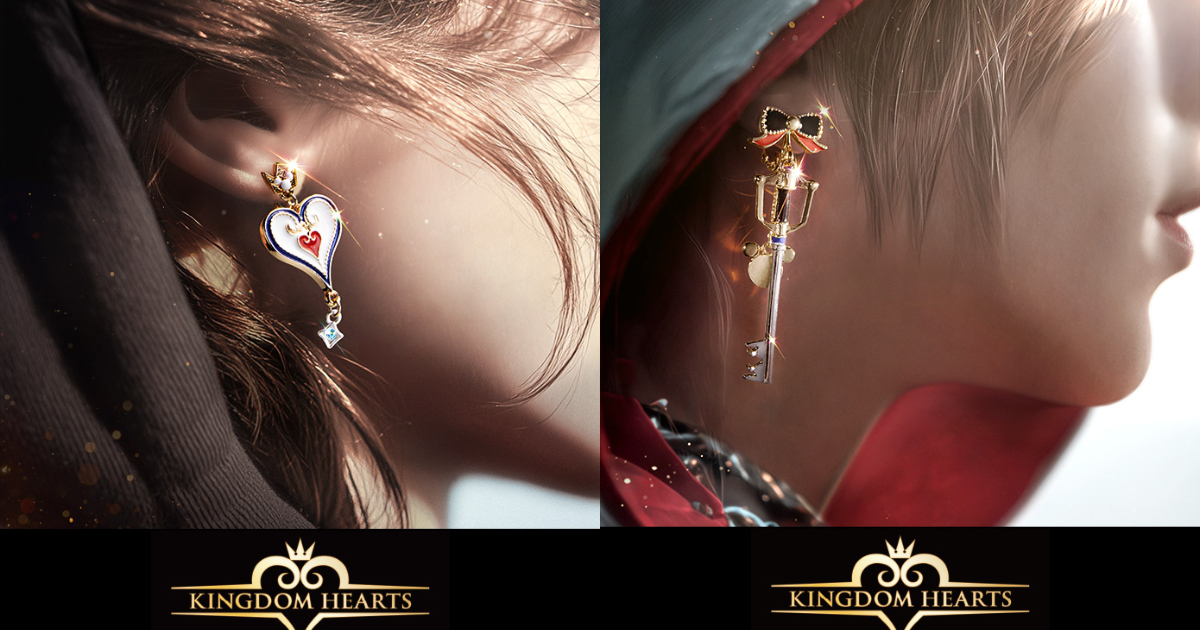 MAYLA ✕《王國之心》聯名造型耳飾 共六款角色設計打造華麗風貌！