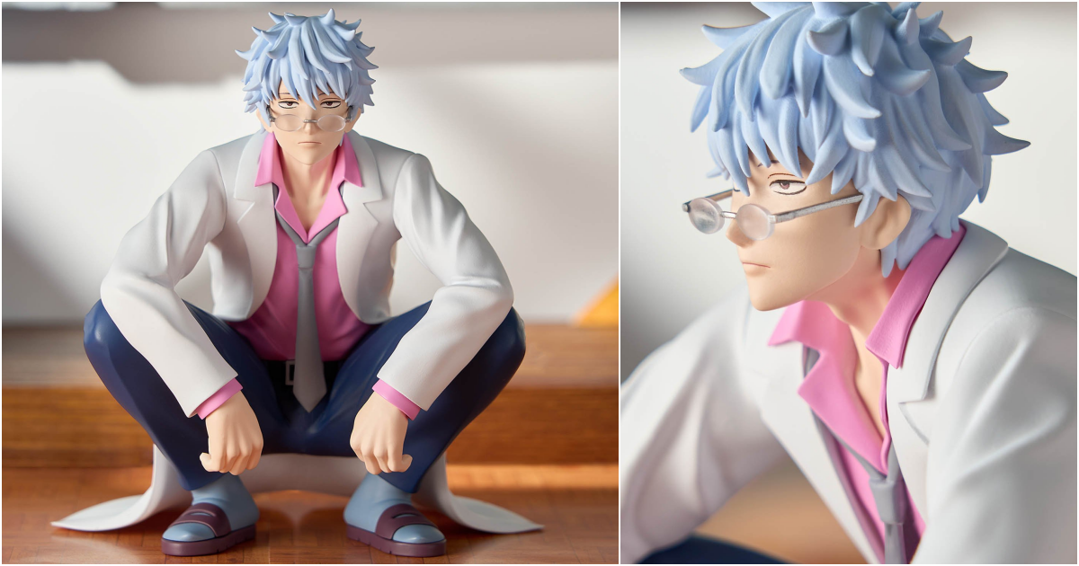 BANPRESTO景品『3年Z班銀八老師 坂田銀八』邋遢白袍和死魚眼的班導師打頭陣登場！