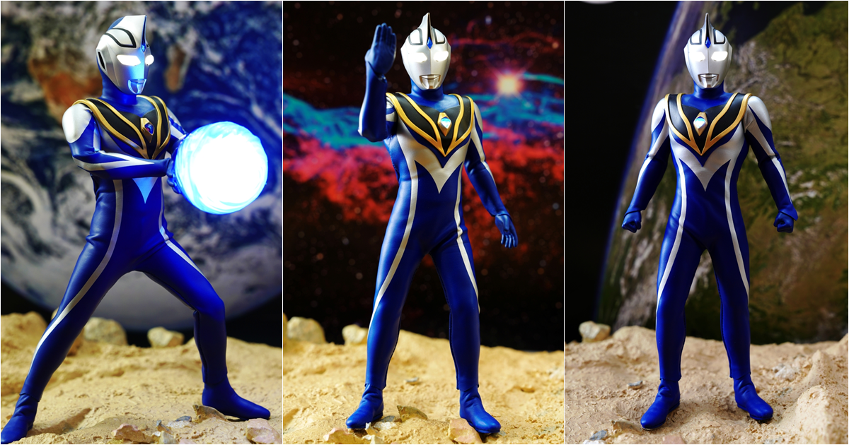 大海力量的藍色巨人！Alphamax - 絕動究體 超人亞古魯 V2