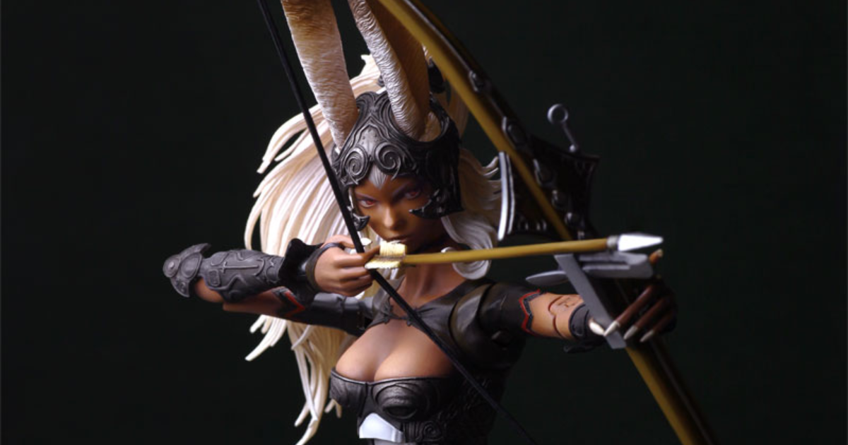 PLAY ARTS真『FINAL FANTASY XII 法蘭 可動人偶』身材火辣的維埃拉族兔女郎立體化！