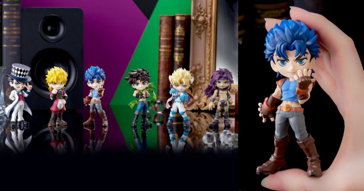 『PalVerse JOJO的奇妙冒險 幻影血脈/戰鬥潮流』盒玩 掌中可愛比例與JOJO立姿態兼具！