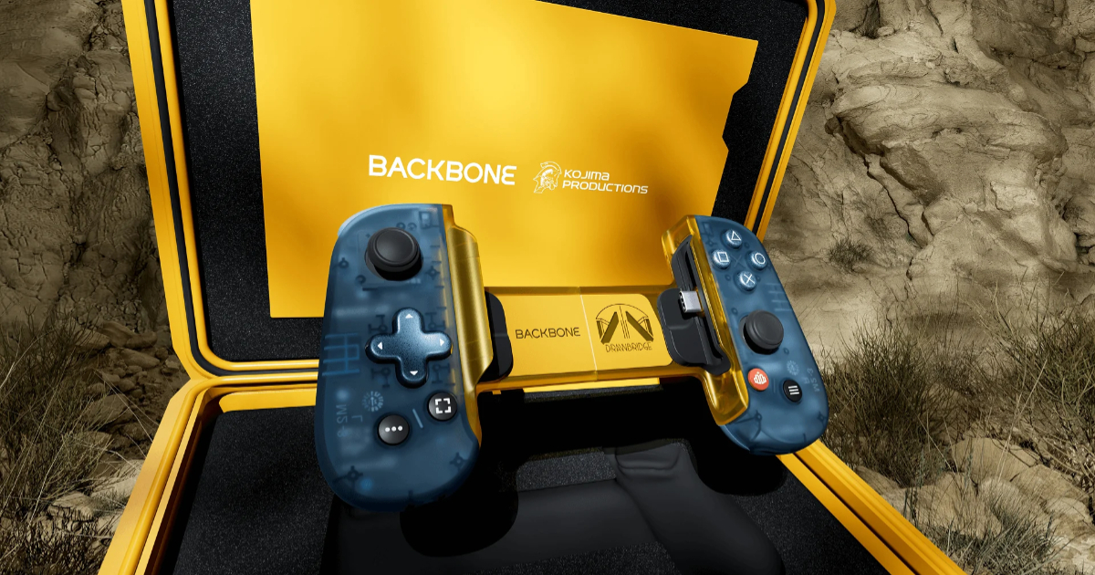 《死亡擱淺2》限定款「Backbone One」行動裝置遊戲控制器 專屬風格收藏價值滿滿！