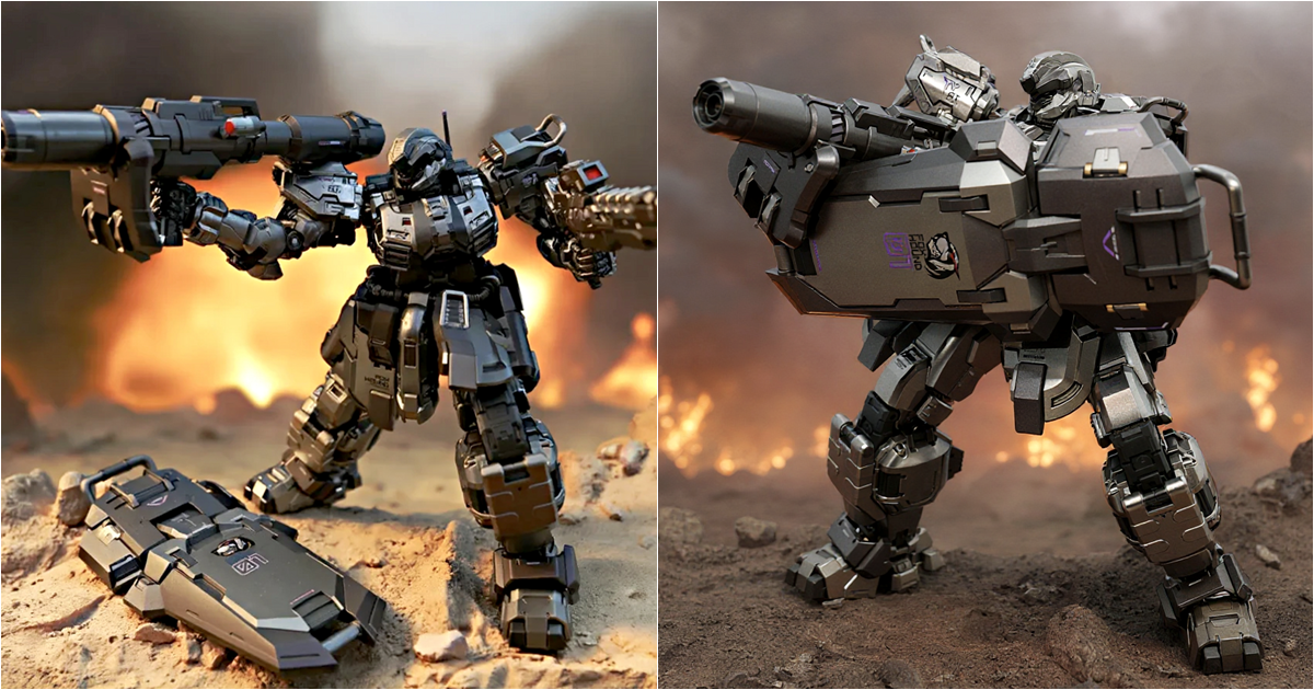 Moshow 抽獎限定 - 先祖效應卓越級 獵狐小隊屠夫二型 - 暴君 銀鉻版，港幣三百元級的 Metal Robot 魂...... 