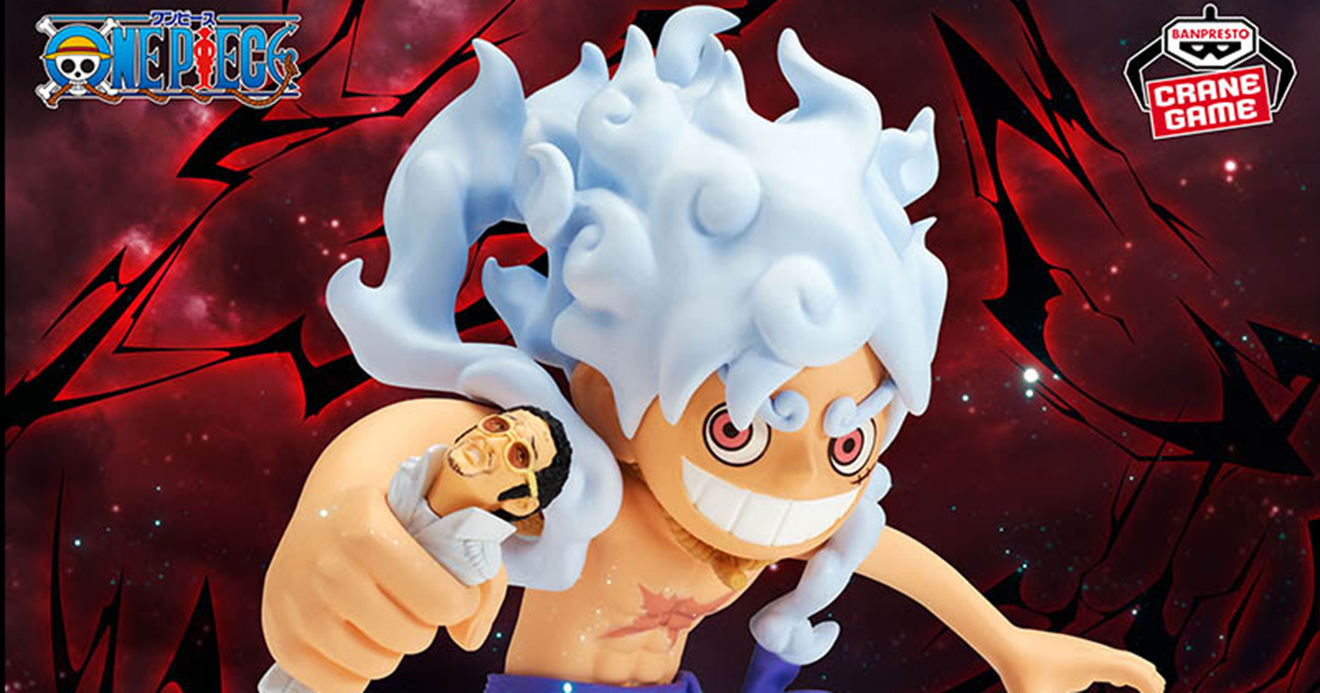 MEGA WCF 'One Piece' - Monkey D. Luffy VS Borsalino: 13 cm Figura Captures Mini Kizaru!