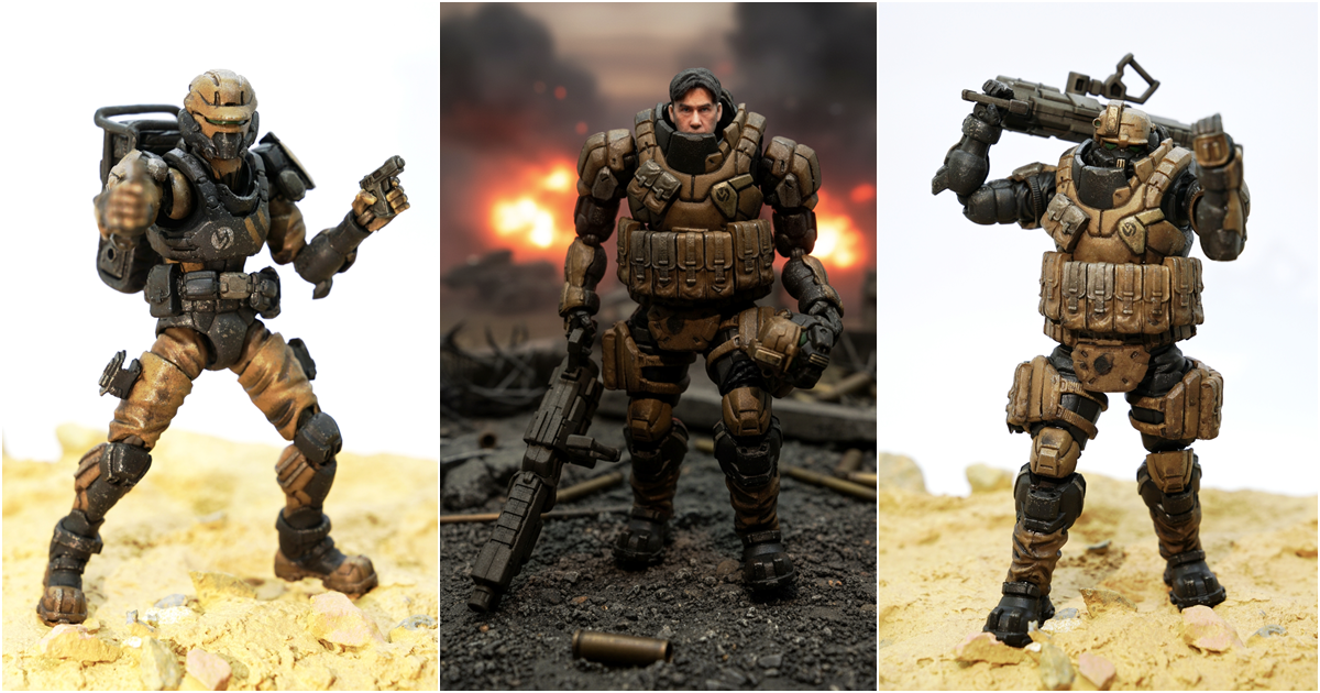 Toys Alliance Acid Rain - FAV-A130 渣燼侵襲者 VS FAV-A131 渣燼不朽者 ∣ 真。人渣！！ 