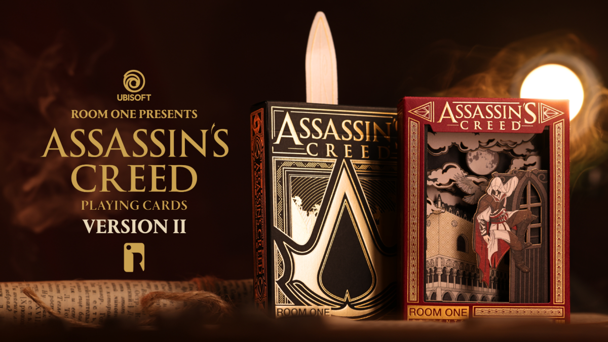 《刺客教條》撲克牌第二彈現正眾籌！木盒套裝、以牌盒完美還原遊戲經典武器《袖劍》