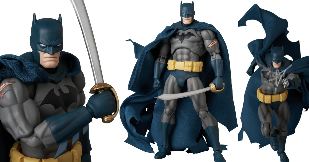 MAFEX「No.295《蝙蝠俠：緘默》蝙蝠俠 戰損 Ver.（BATMAN DAMAGE Ver.）」可動人偶