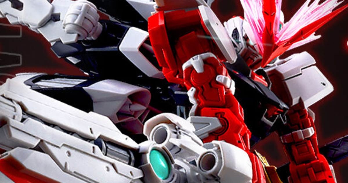 PB限定鋼普拉『RG 1/144 異端鋼彈紅龍型』新規造型紅龍頭、飛行組件、烈雷劍再現重量級背包！