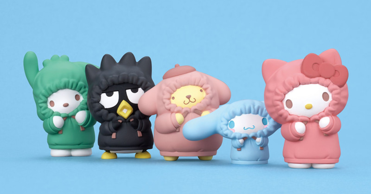 T-ARTS「三麗鷗明星 緊緊包住！連帽外套figure」轉蛋 好冷好冷好冷！