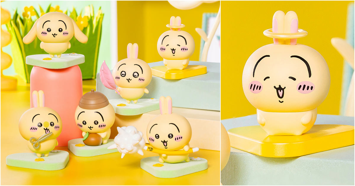 吉伊卡哇『GPSBOX 兔兔』盒玩～重現地藏王天使光環、垂耳兔...等令人難忘的造型！