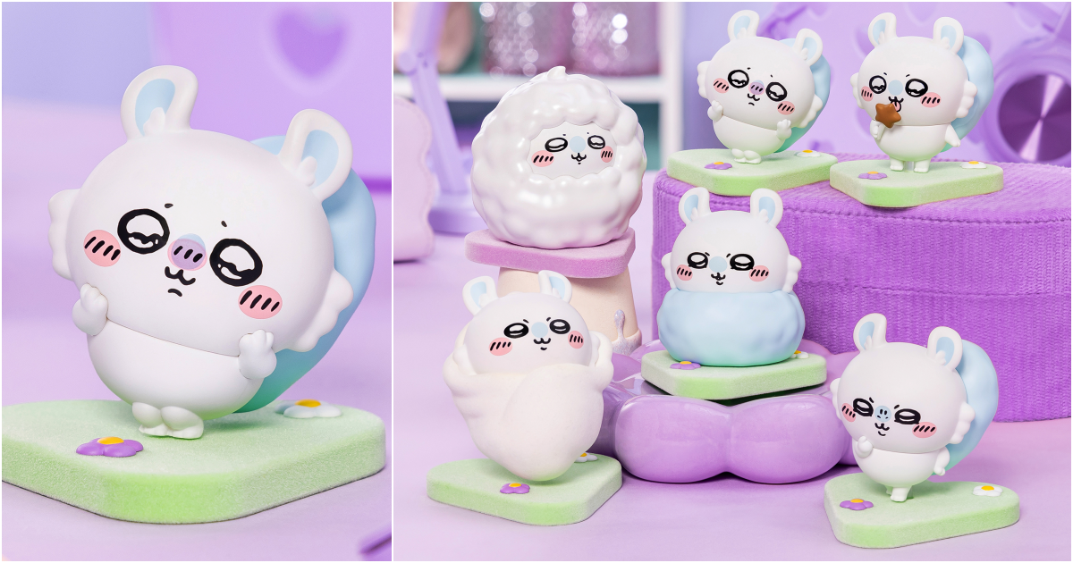 吉伊卡哇『GPSBOX 小桃』盒玩 快說我可愛、用尾巴把自己包起來賣萌登場！