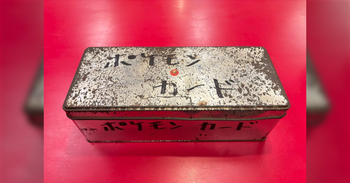 推主朋友「以前玩的寶可夢卡盒」引爆話題　網友笑：這看起來是特級咒物...！