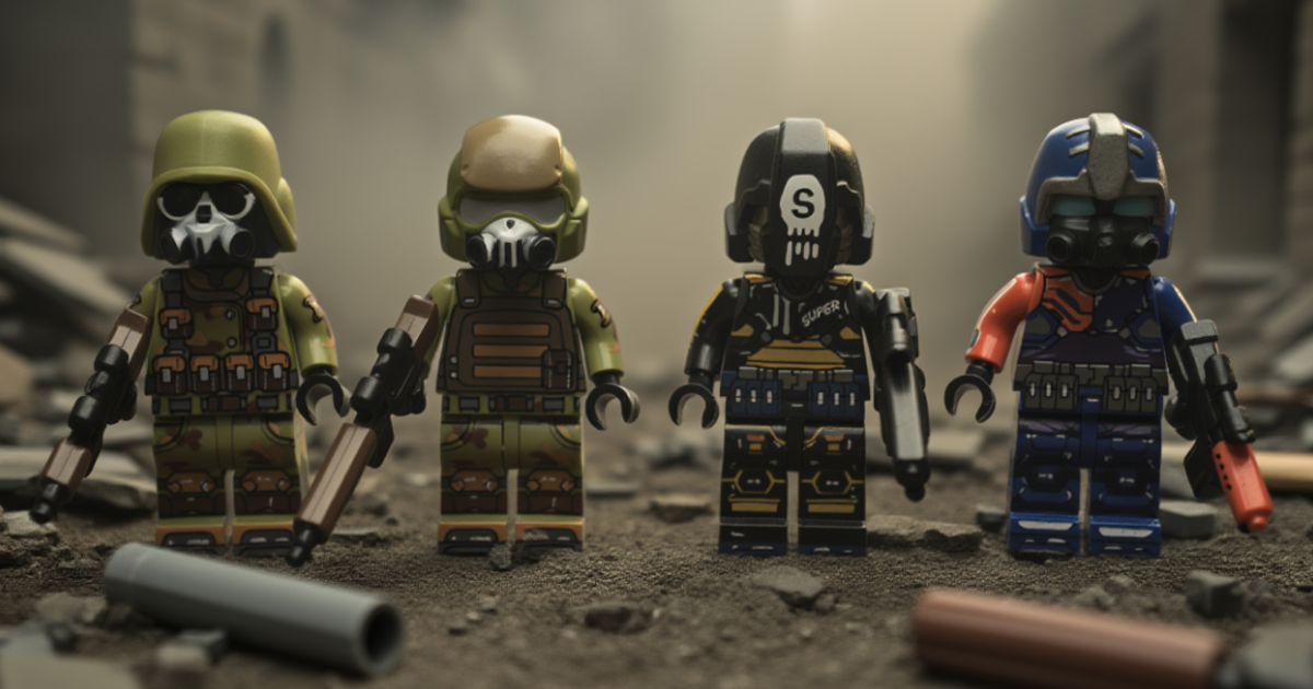 餐桌/工作枱上的玩伴  Acid Rain World  × YOLOPARK Mini Soldiers 第二彈