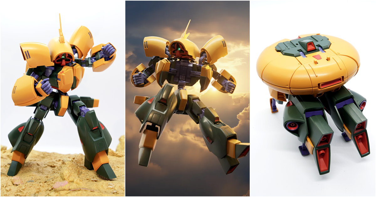 會飛行的漢堡包...... ROBOT 魂 NRX-044 亞斯曼 Ver. A.N.I.M.E.