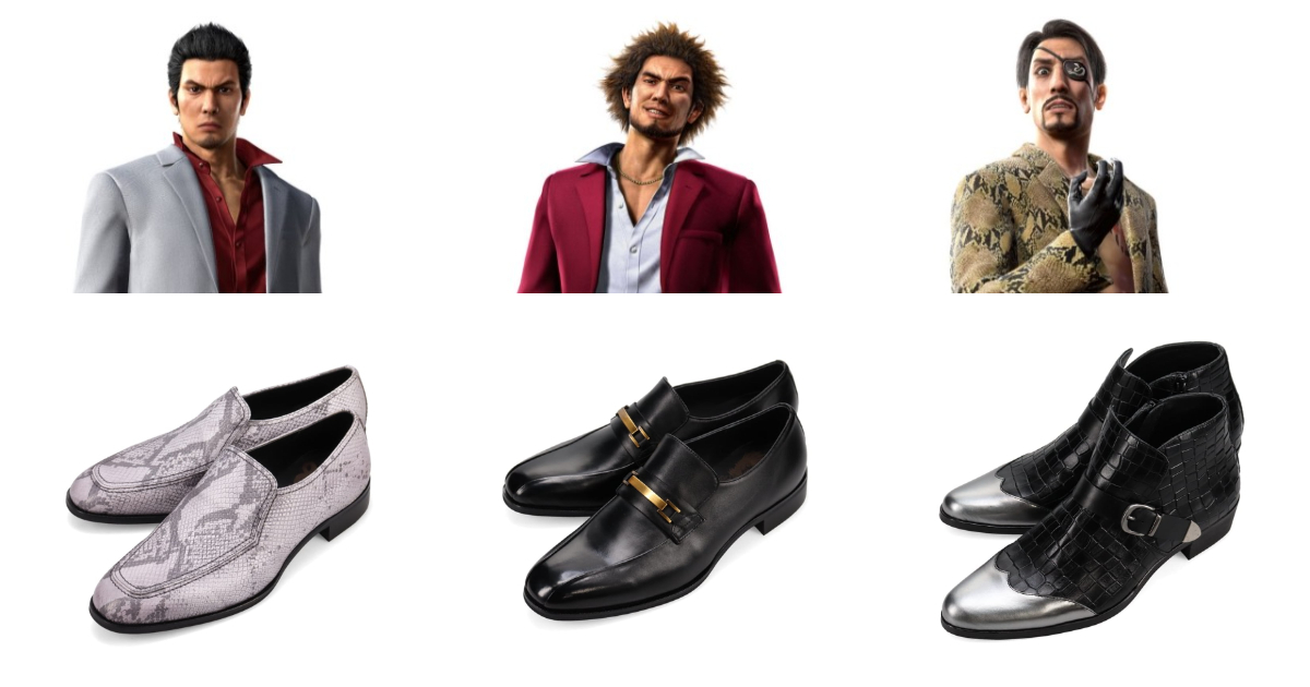 日本皮鞋廠牌madras ✕《人中之龍》聯名鞋款 春日&真島&春日三款穿出角色氣場！