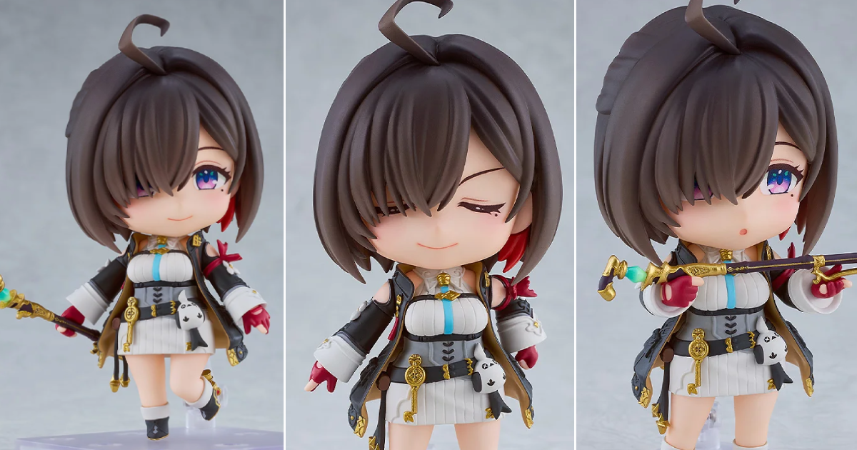 優米雅的鍊金工房『黏土人 優米雅·利斯菲爾德』Q版造型還原服裝細節、可替換三種可愛表情！