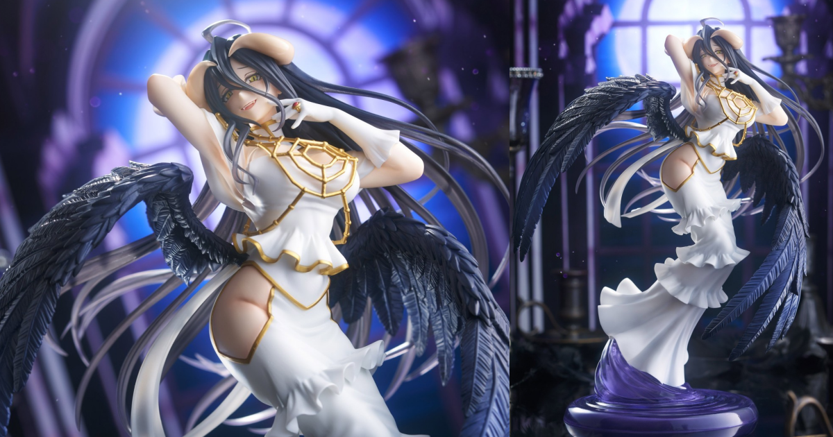 TAITO景品『OVERLORD T-most 雅兒貝德－純白惡魔ver.－』1/6比例模型 魅惑挑逗再現！