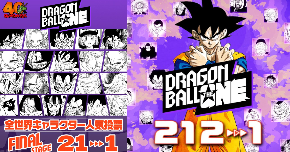 《七龍珠》全球角色人氣票選最終21人名單出爐 進入榜單的角色有你意料之外的嗎？