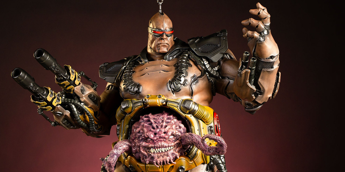 PCS《忍者龜》「克朗」1/3 比例全身雕像 火力再升級的異次元邪惡軍閥！