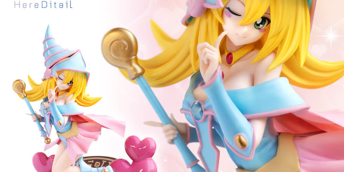 SK JAPAN キャラとる「HereDitail 黑魔導女孩 柔和奶油色ver.」立體人形 柔和輕盈的視覺效果再登場！