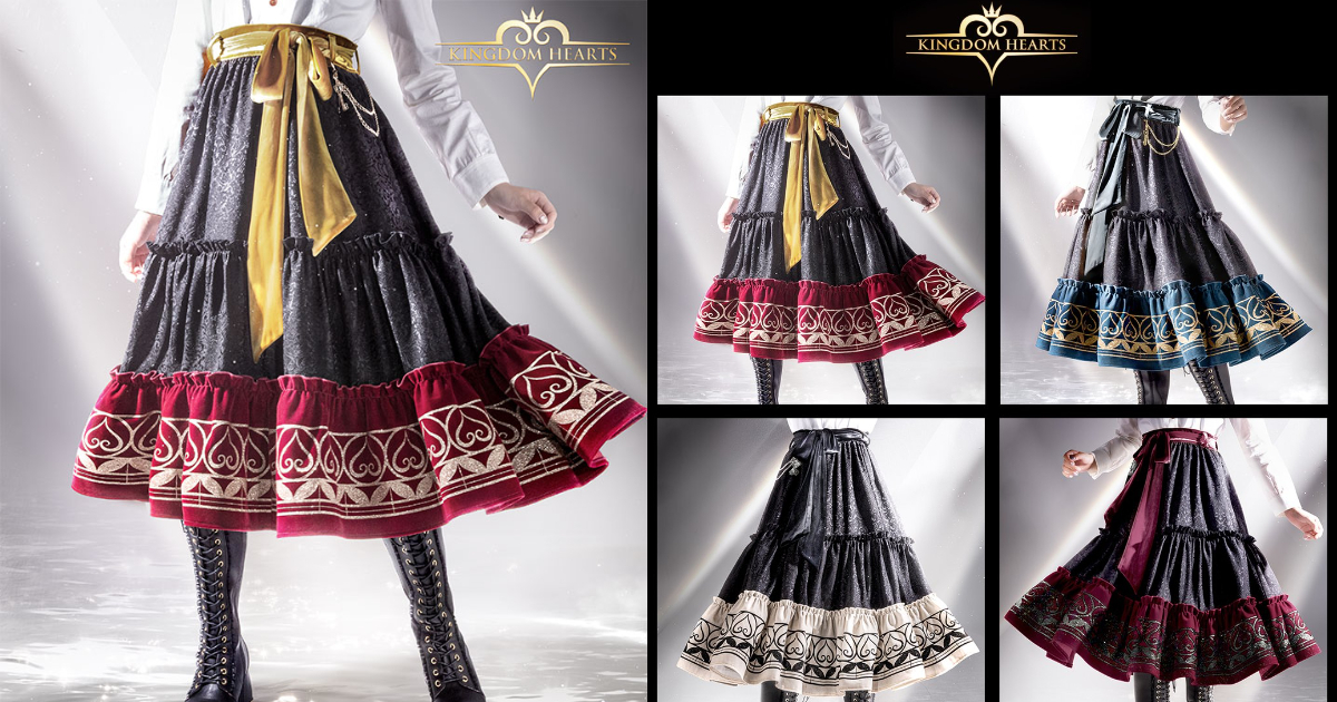 MAYLA ✕《王國之心》聯名典雅長裙四款上市 結合角色元素呈現奇幻風格！