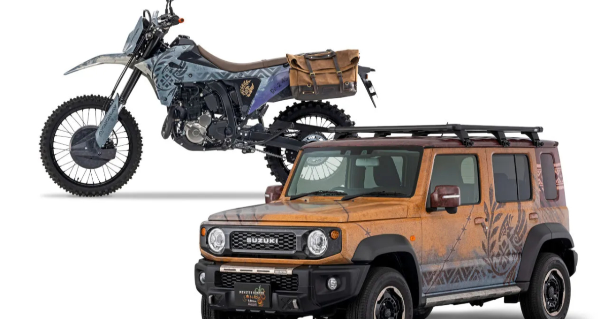 SUZUKI ✕《魔物獵人》東京改裝車展夢幻聯名展出！ 把遊戲風格直接開上現實街頭