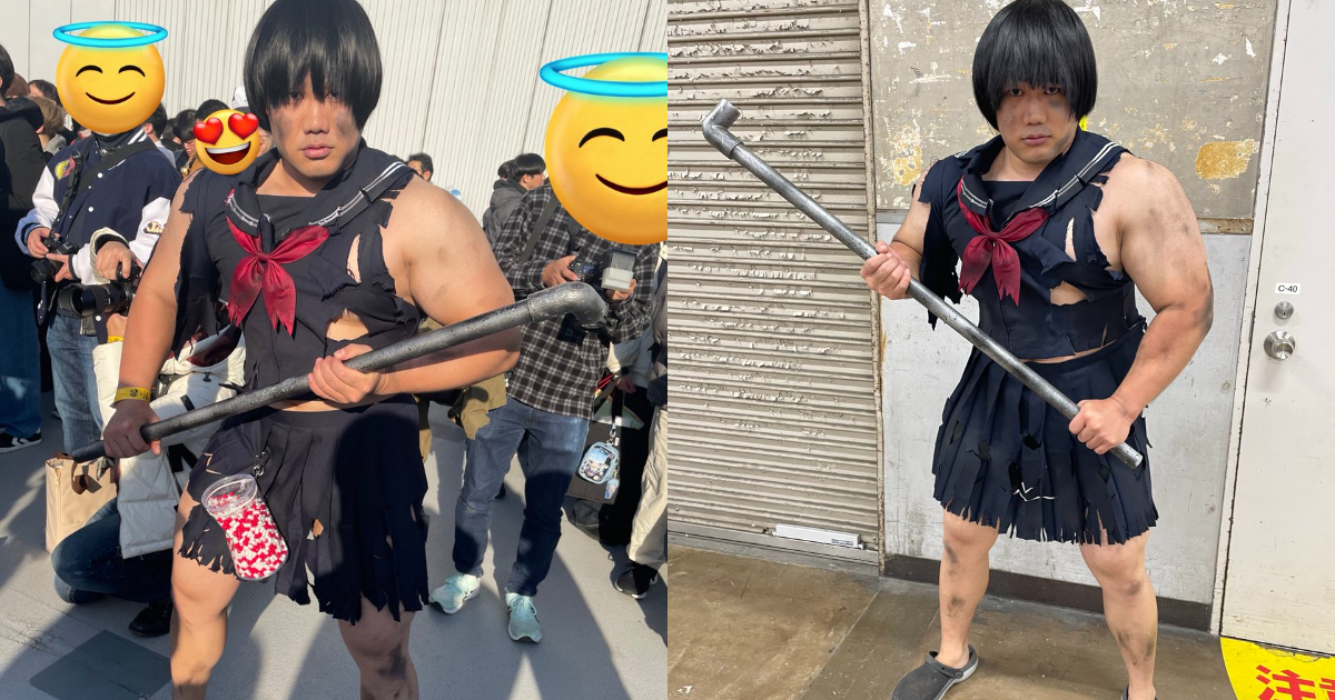 C107《沉默之丘f》Coser「刷了100輪的雛子」降臨！ 肌肉爆表版Cosplay掀網友暴動