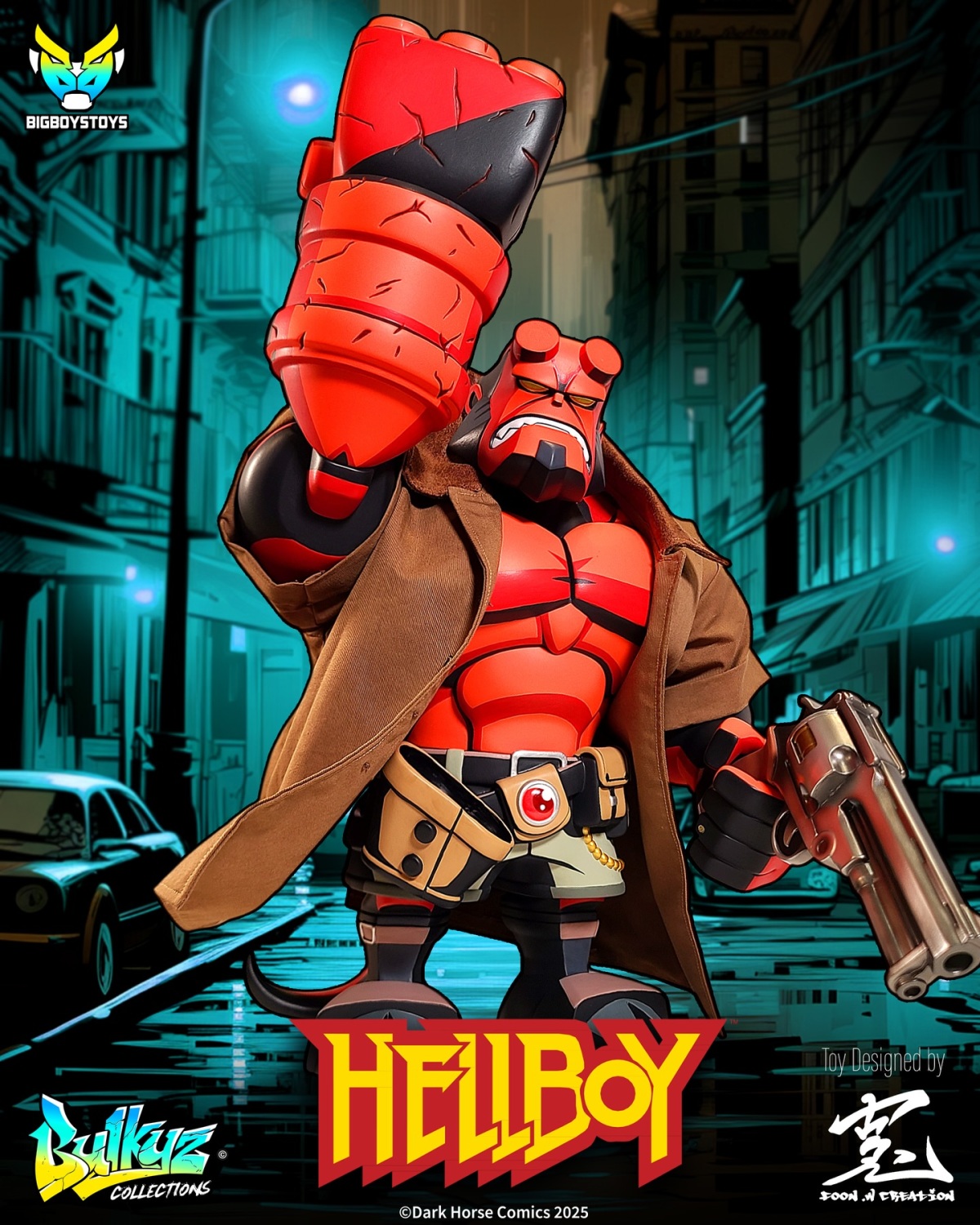 BigBoysToys Bulkyz Collection「ヘルボーイ」全高29cmの大迫力可動