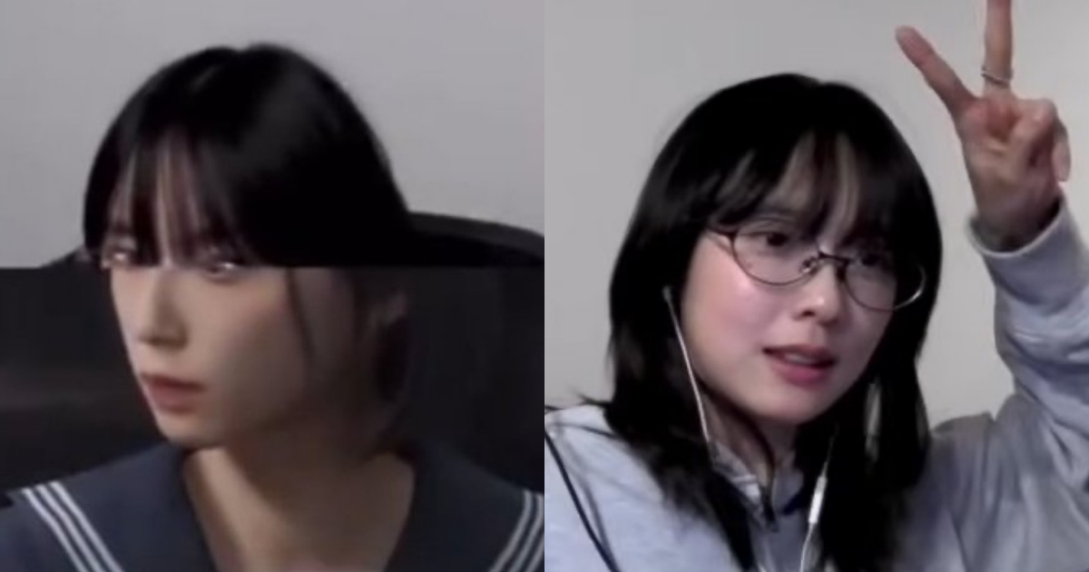 加藤小夏直播與遊戲角色「深水雛子」合體同步率簡直達到100%了！網友紛紛被小夏可愛的融化了！