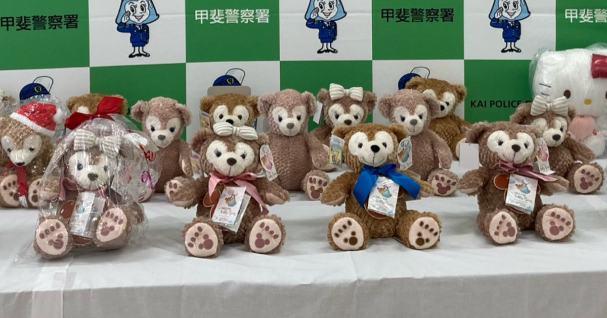日本網賣仿冒迪士尼「達菲熊」娃娃遭逮  手工製作質感超群網友驚呼：才能真用錯地方...