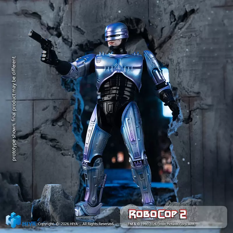 HIYA TOYS『EXQUISITE SUPERシリーズ ロボコップ2』1/12スケール