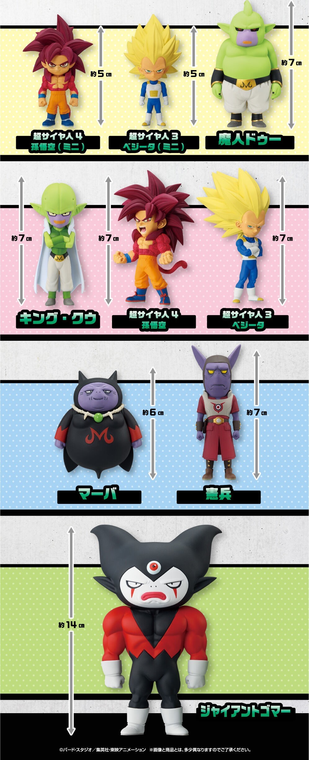 BANPRESTO『ドラゴンボールDAIMA WCF PREMIUM vol.3』超サイヤ人4