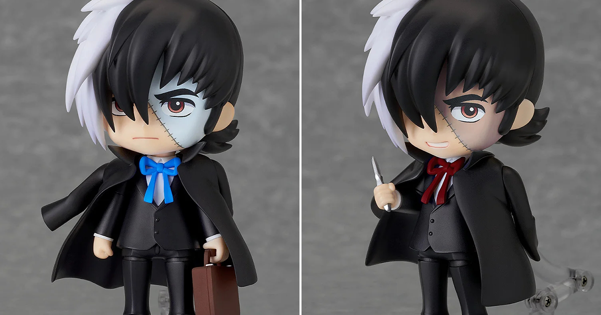 Nendoroid "Black Jack" from "Black Jack" - The Genius Rogue Surgeon in Both Anime and Manga Color Schemes!
