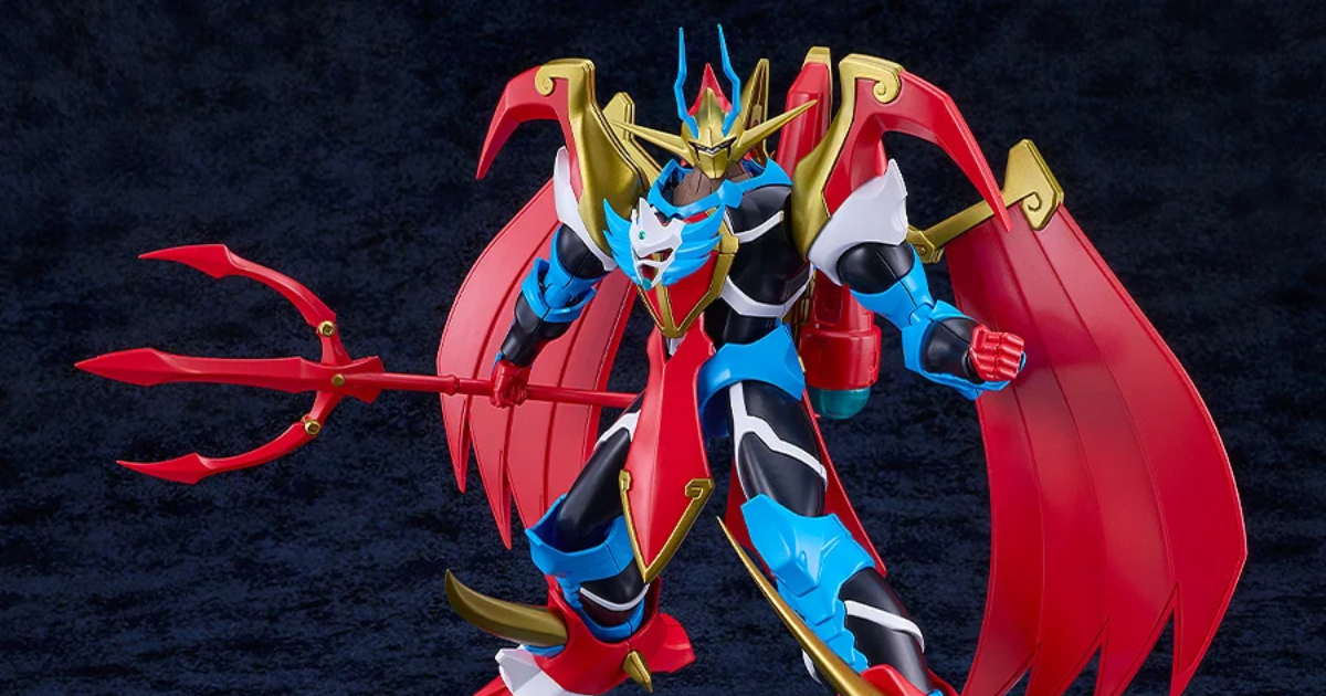 MODEROID 'Super Makū Senki Gaioh' Recreates the Combined Form of 'Gaioh Final Stage' and 'Heavenly White Bird'!