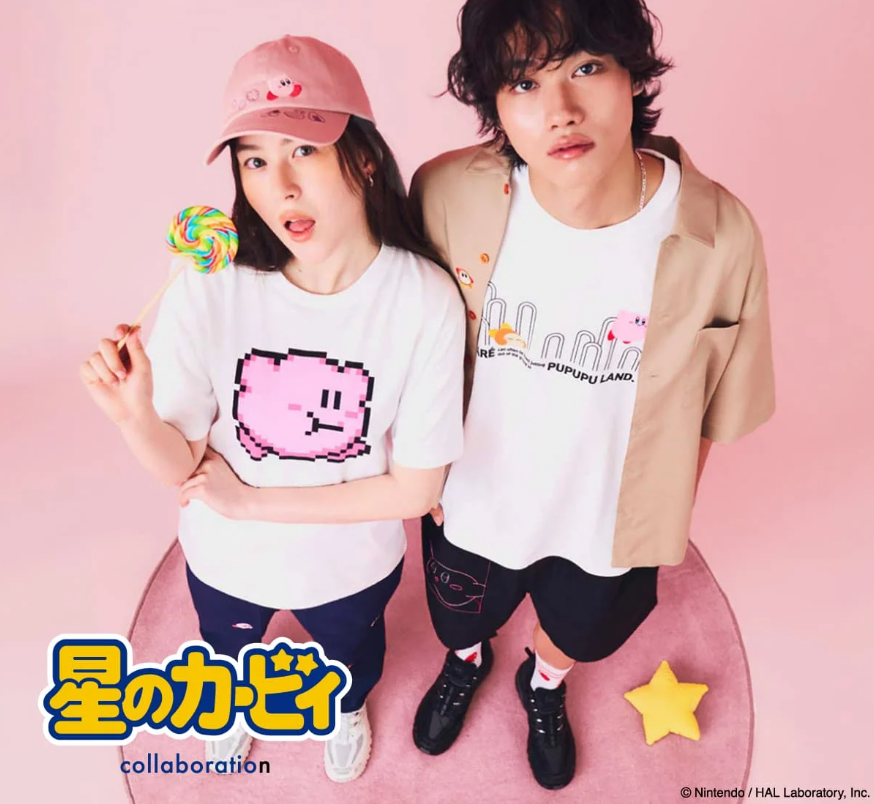 グラニフ×『星のカービィ』コラボアイテムが登場！ カービィと仲間たち 