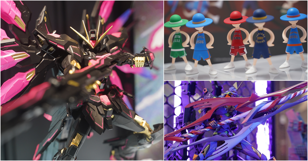 【TAMASHII SPOT TAIPEI Gallery Showcase】現場報導 哥吉拉、福音戰士初登台新品 雙會場盛大展出！