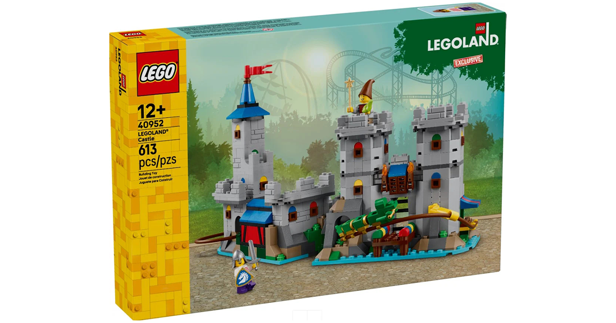 LEGO 40952 "LEGOLAND Castle" Brick-Built Model: LEGOLAND's New Exclusive Revealed!
