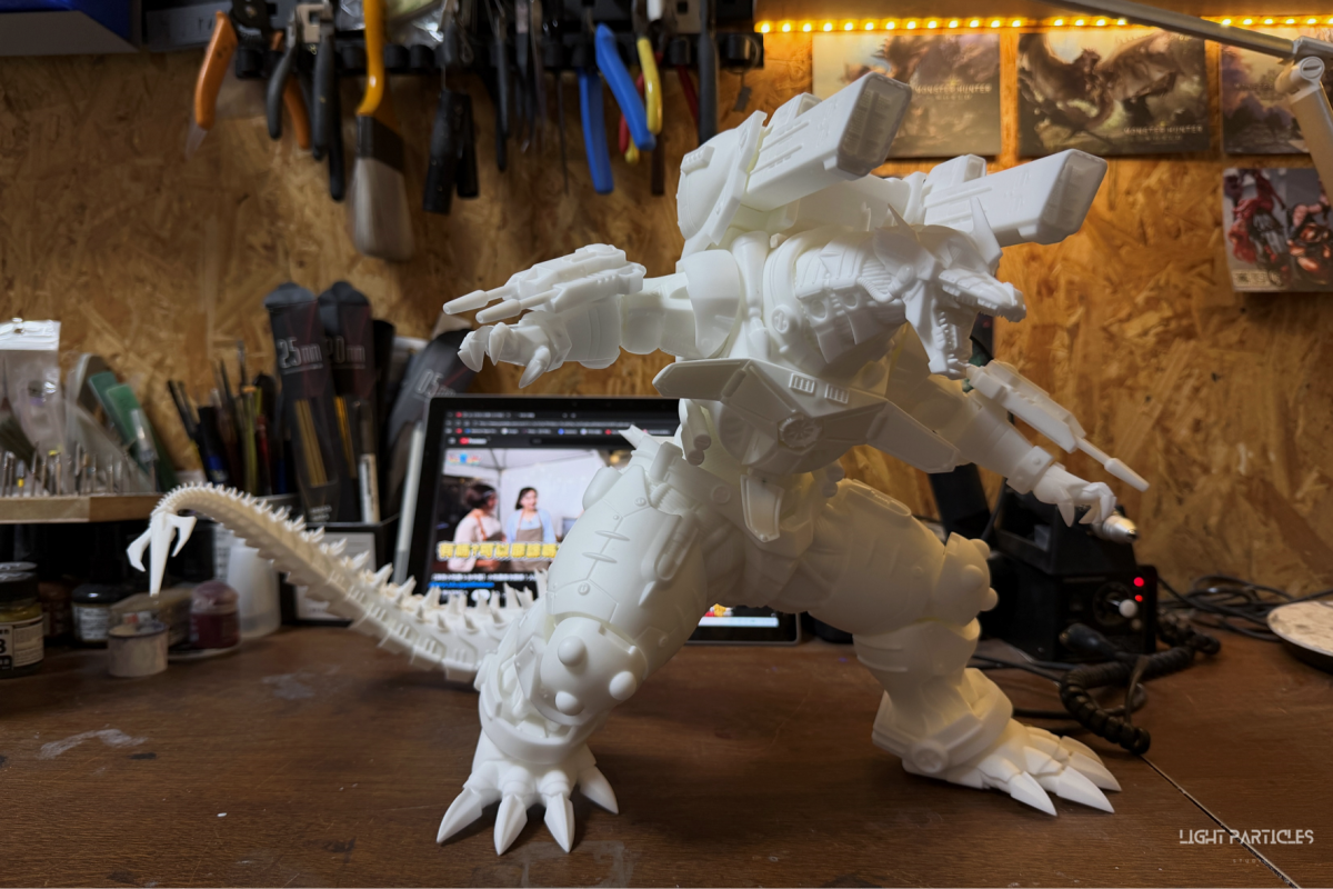 Infinity toy 3式機龍 MFS-3 白模 塗装製作シェア (WF2026W)