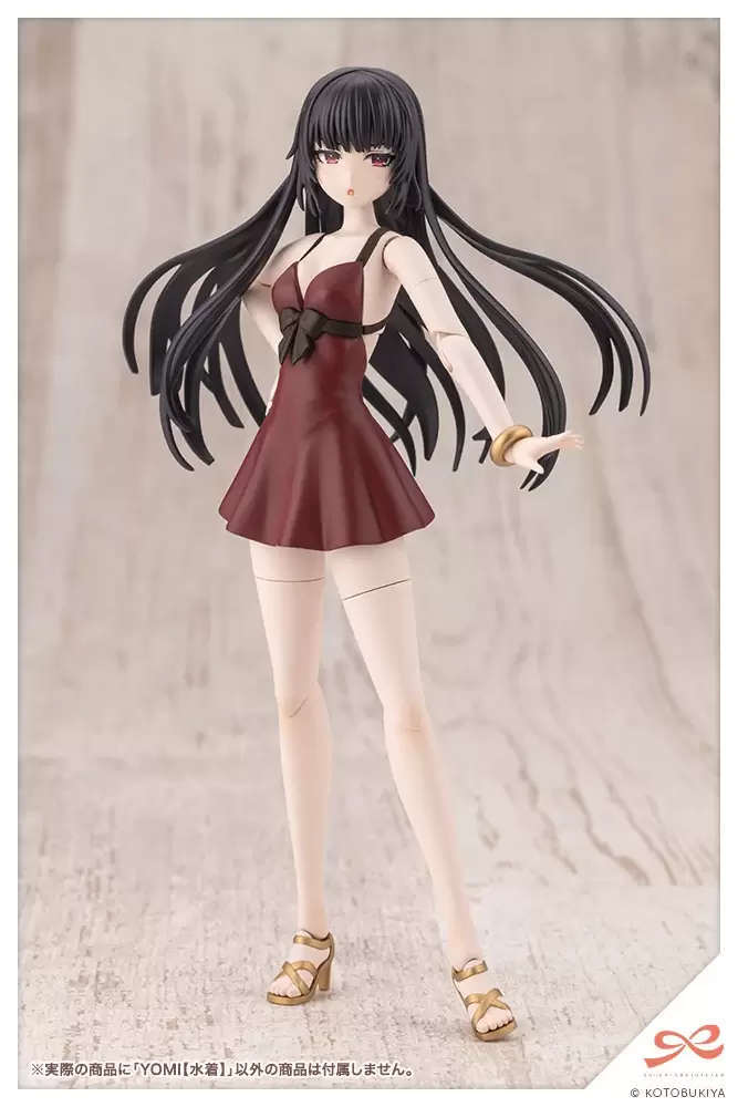 【塗装済 完成品】創彩少女庭園 YOMI 創彩少女庭園『YOMI【水着】』if設定のバンドガールが水着姿で登場！